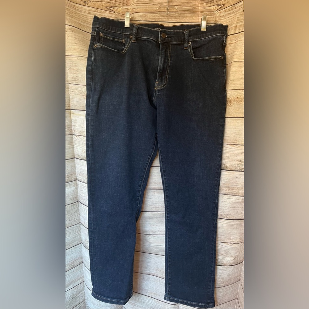 Lucky Brand Dark Blue 410 Athletic Straight Jeans